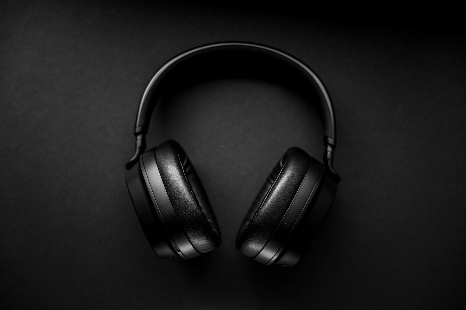 Black over-ear headphones